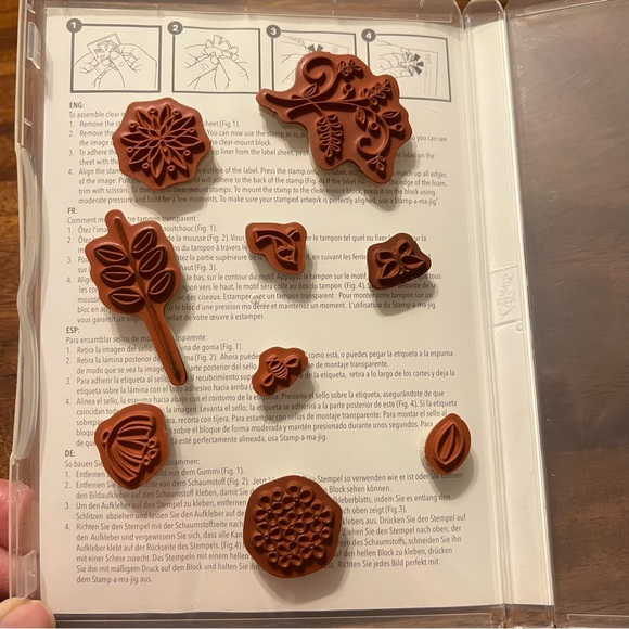 Stampin Up! Sweet Summer set of 9 clear mount stamp set - Picture 3 of 4